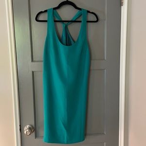 Emerald green J. Crew dress